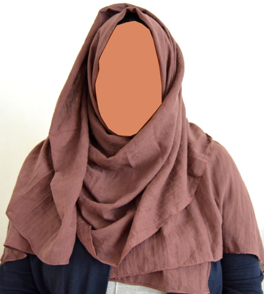 Maxi Cotton Mix Hijab – Brown