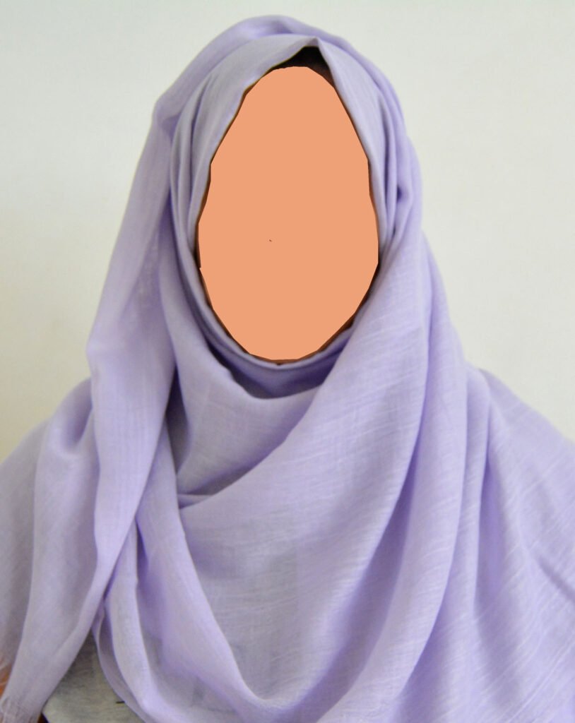 Maxi Cotton Hijab with Fringe – Lavender