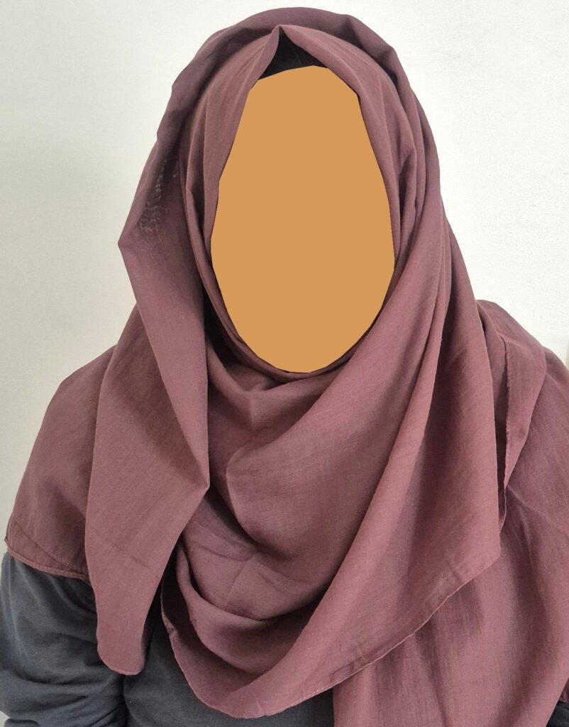 Maxi Cotton Mix Hijab – Medium Brown