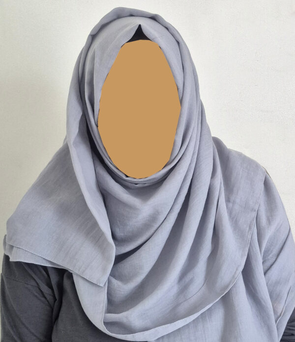 Maxi Cotton Mix Hijab – Light Grey