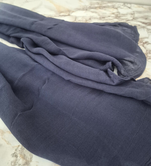 Ombre Edge Hijab – Green & Navy - Image 4