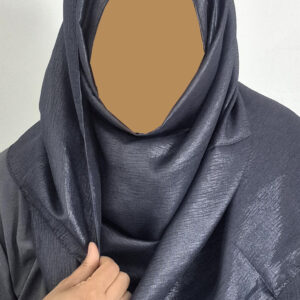 Shimmer Lightweight Hijab – Charcoal