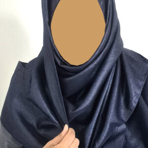 Shimmer Lightweight Hijab – Navy