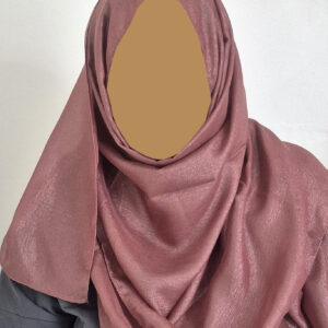 Shimmer Lightweight Hijab – Dusky Pink
