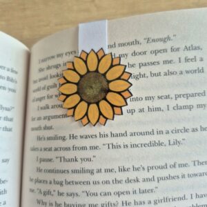 Sunflower Magnetic Bookmark