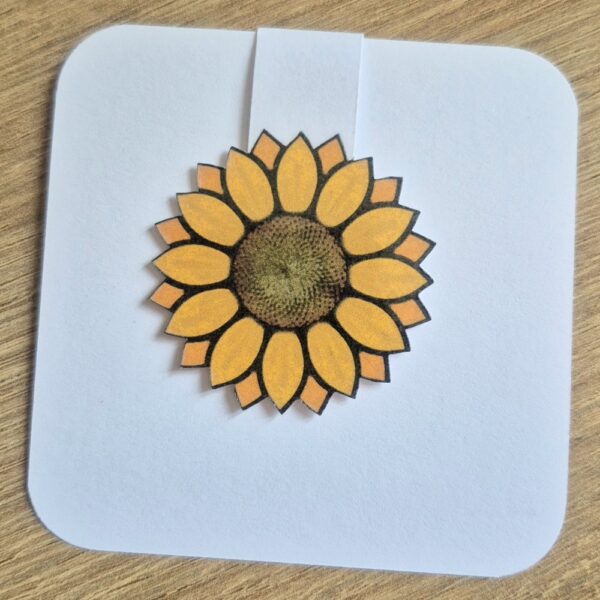Sunflower Magnetic Bookmark - Image 3