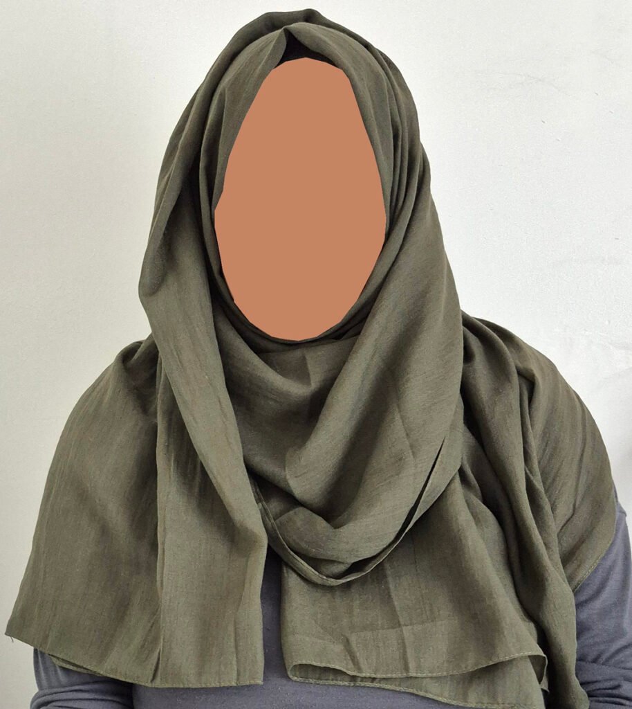 Maxi Cotton Mix Hijab – Khaki