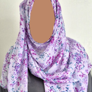 Meadow Floral Hijab – Lilac