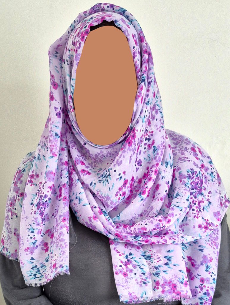 Meadow Floral Hijab – Lilac